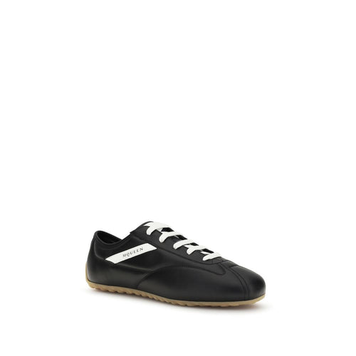 Alexander McQueen Leather Low Top Sneakers