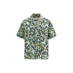 Valentino Cotton Floral Pattern Shirt mens luxury fashion - Mens Edit