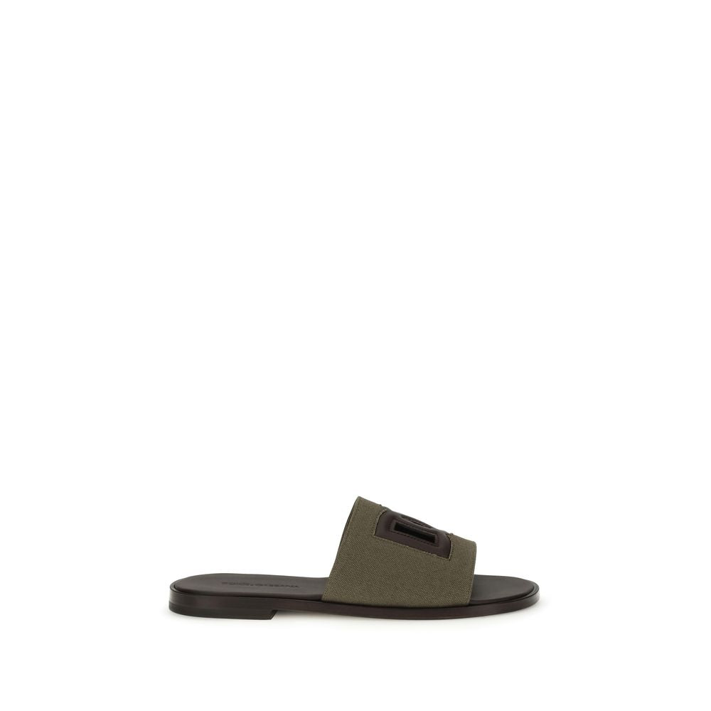 Bicolor Cotton Flat Sandals mens luxury fashion - Mens Edit