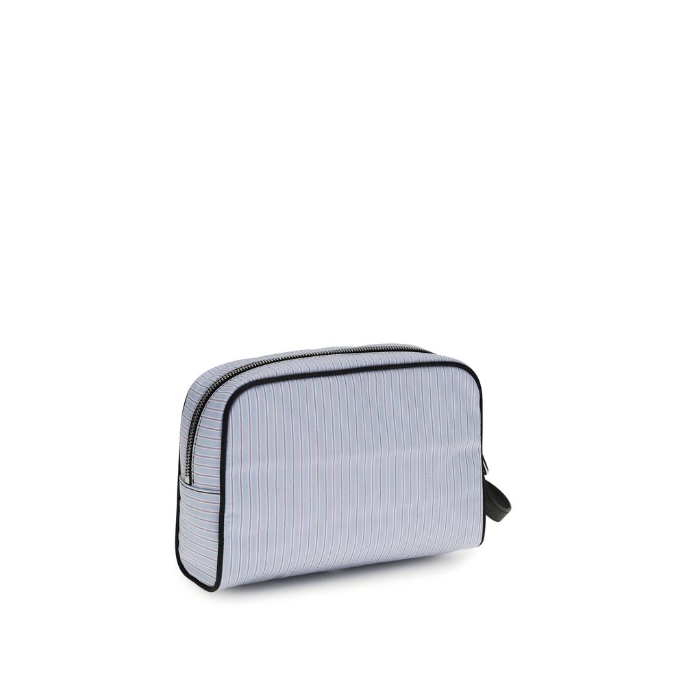 Dolce & Gabbana Striped Cotton Handbag in Blue