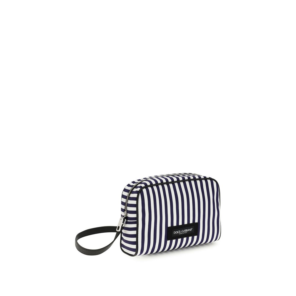 Dolce & Gabbana Striped Cotton Handbag in Multicolor