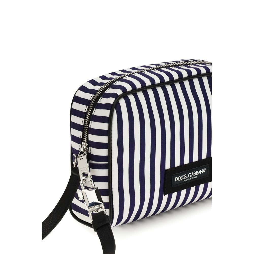 Dolce & Gabbana Striped Cotton Handbag in Multicolor