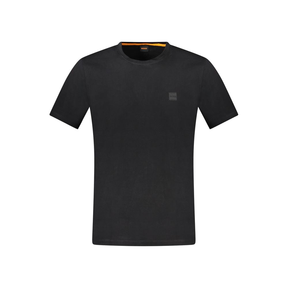 Hugo Boss T-Shirt από 100% βαμβάκι σε Μαύρο