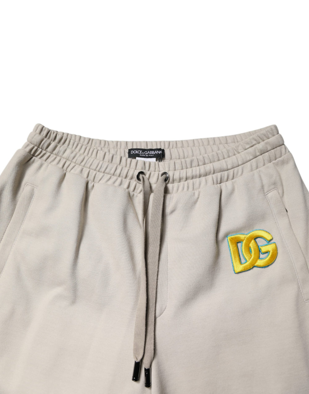 Dolce & Gabbana Cotton Blend Jogger Sweatpants in Multicolor