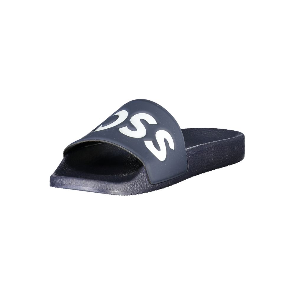 Hugo Boss Slide Slippers in Blue