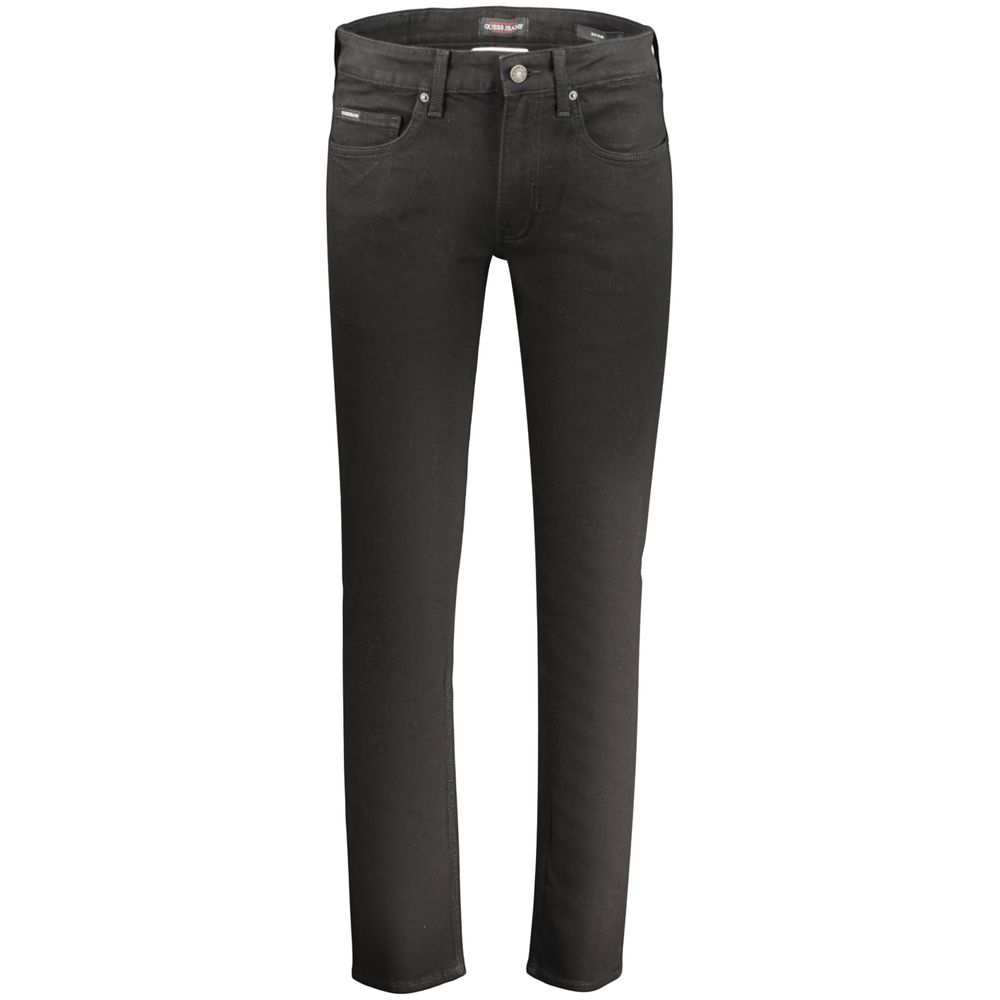 Guess Jeans Βαμβακερό Τζιν Black