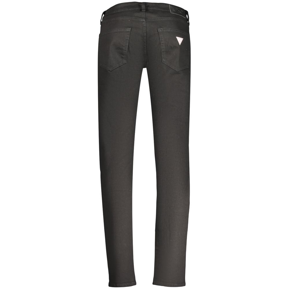 Guess Jeans Βαμβακερό Τζιν Black