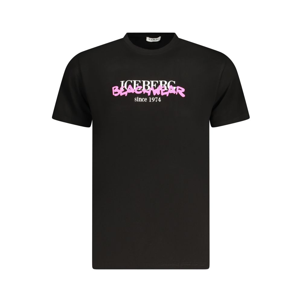 Iceberg Φωσφορούχο Βαμβακερό T-Shirt