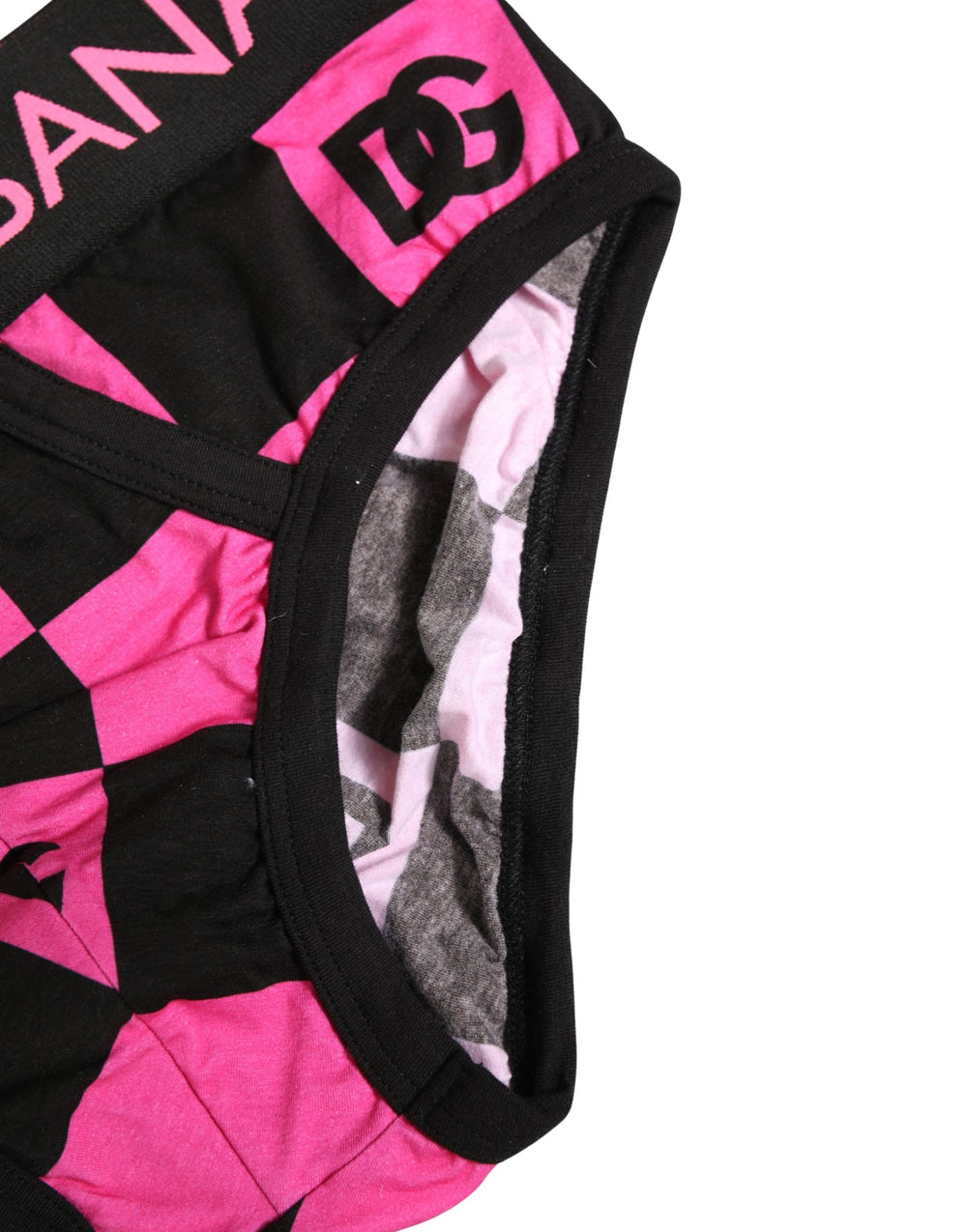 Dolce & Gabbana Brando Brief in Black and Pink