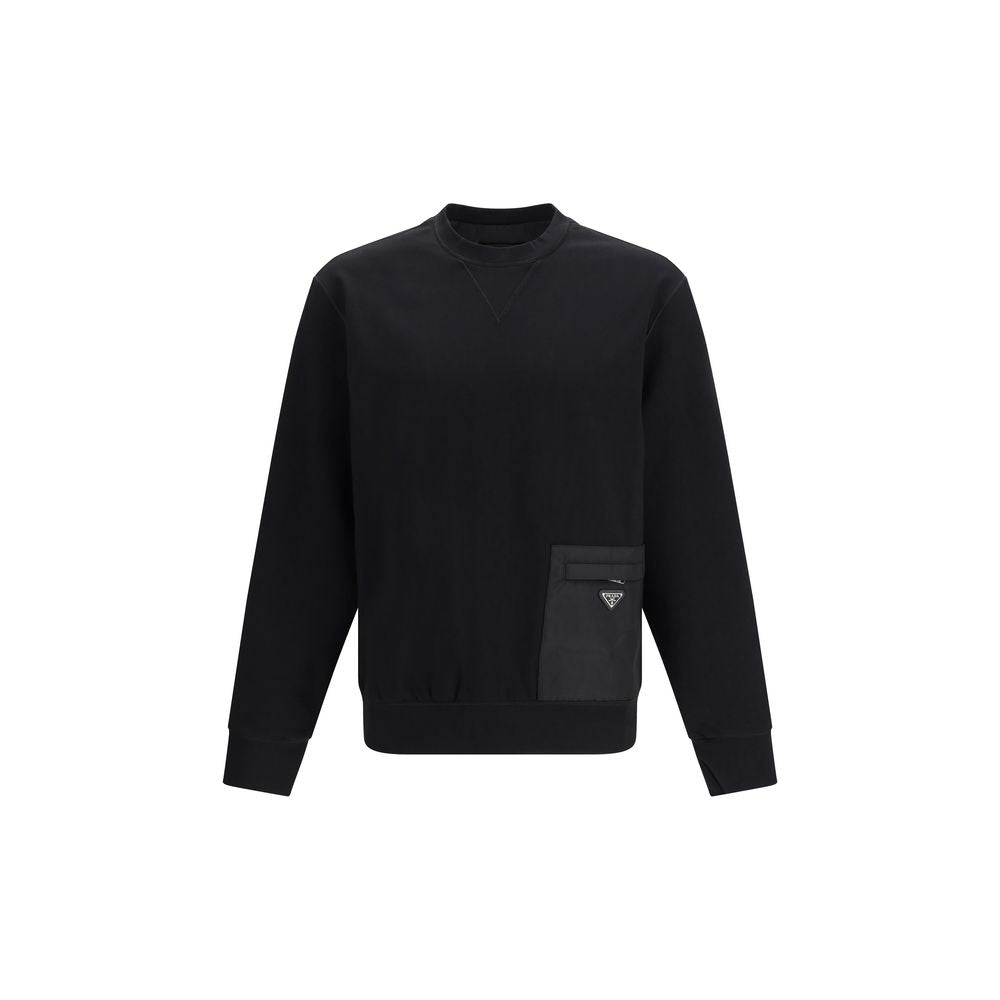 Prada Premium Viscose Stretch Sweatshirt mens luxury fashion - Mens Edit
