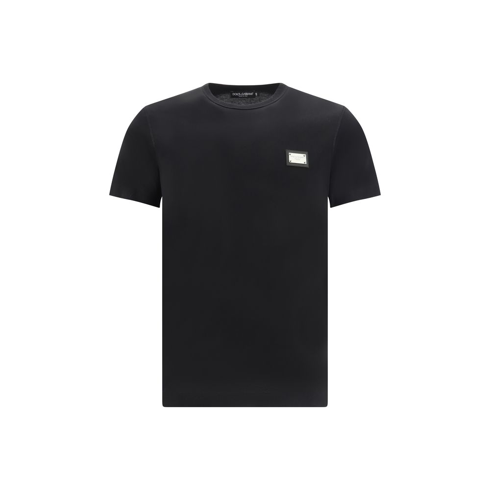 Black Cotton T-Shirt mens luxury fashion - Mens Edit