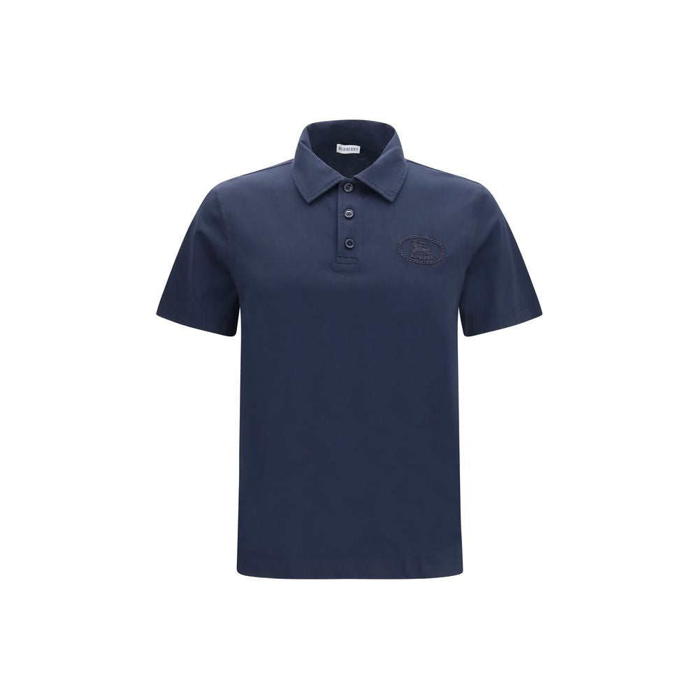 Burberry Βαμβακερό Polo από 100% Πικέ σε Μπλε