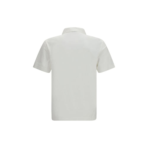 Burberry Βαμβακερό Polo σε Λευκό