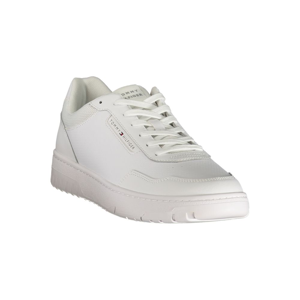 Tommy Hilfiger Λευκό Πολυουρεθανικό Sneaker
