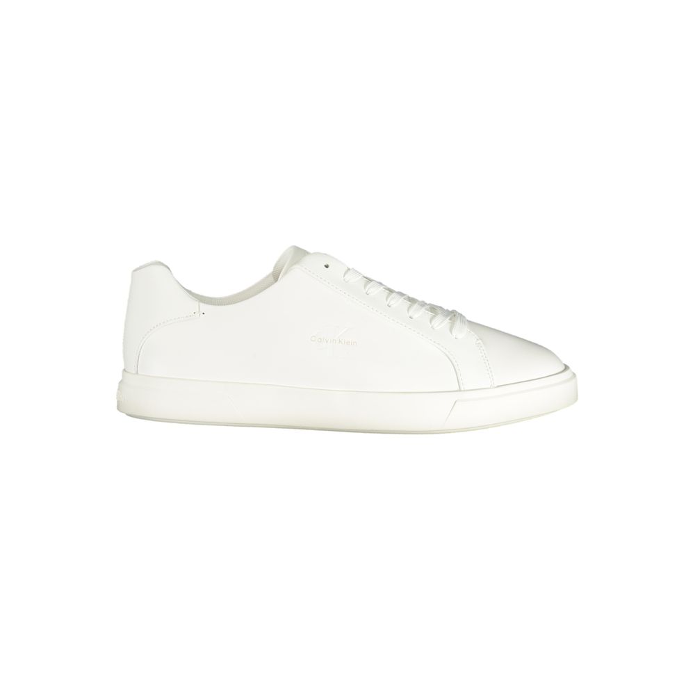 White Polyurethane Men Sneaker mens luxury fashion - Mens Edit