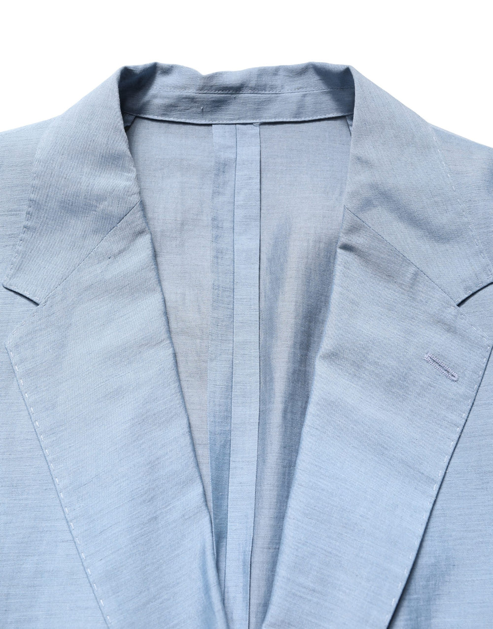 Dolce & Gabbana Linen Blazer in Light Blue