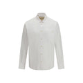 White Cotton Dress Shirt mens luxury fashion - Mens Edit