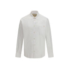 White Cotton Dress Shirt mens luxury fashion - Mens Edit