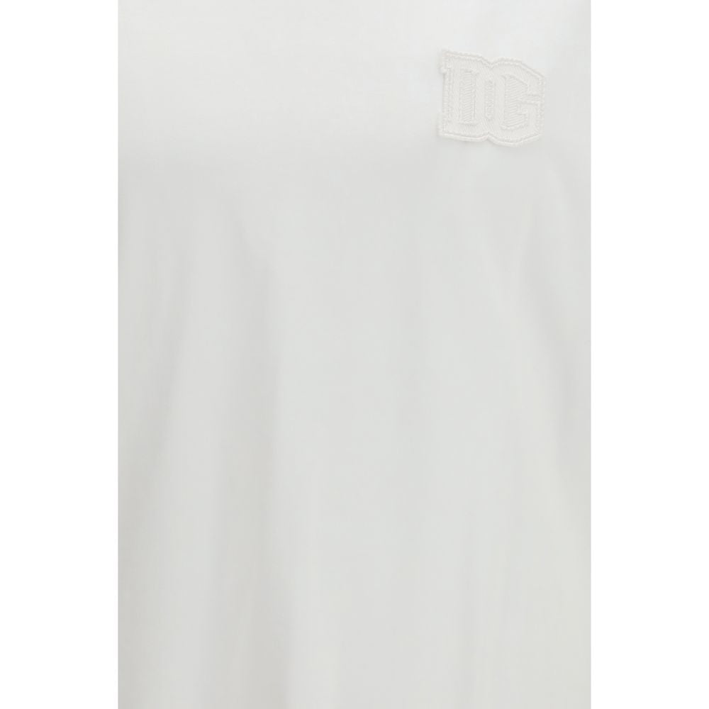 Dolce & Gabbana 100% Cotton T-Shirt in White