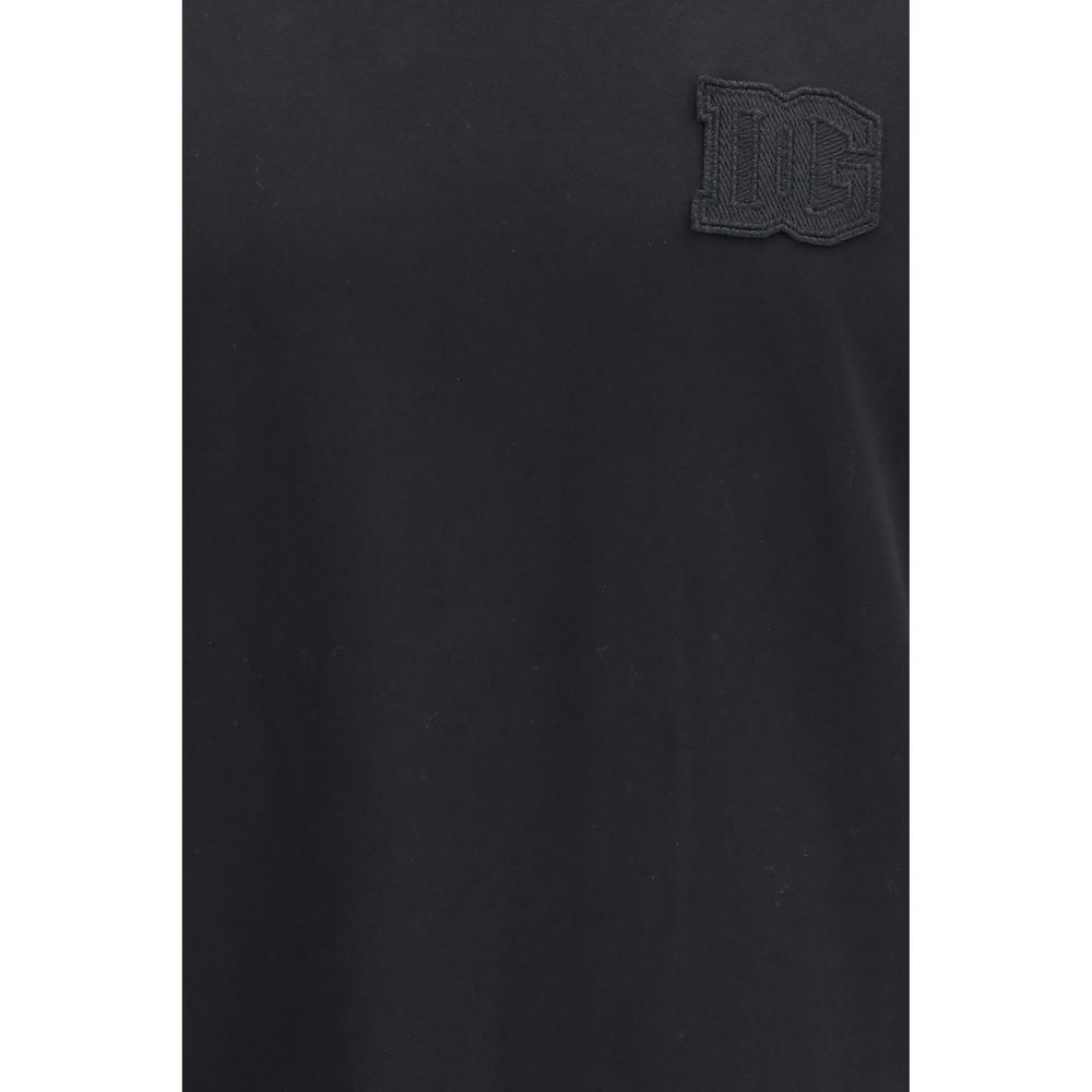 Dolce & Gabbana 100% Cotton T-Shirt in Black