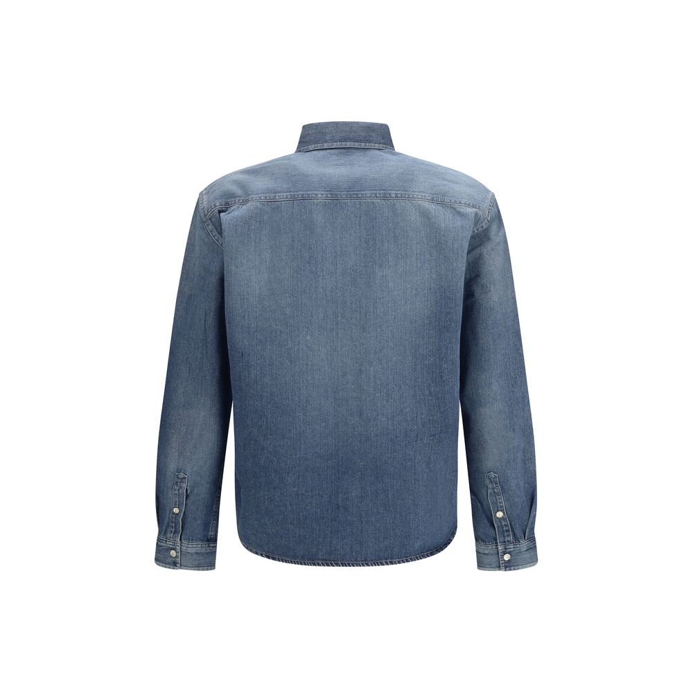 Saint Laurent Denim Shirt in Blue