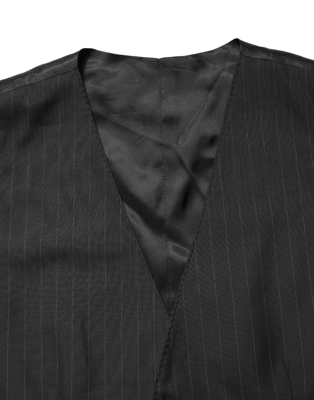 Dolce & Gabbana Virgin Wool and Silk Waistcoat in Black