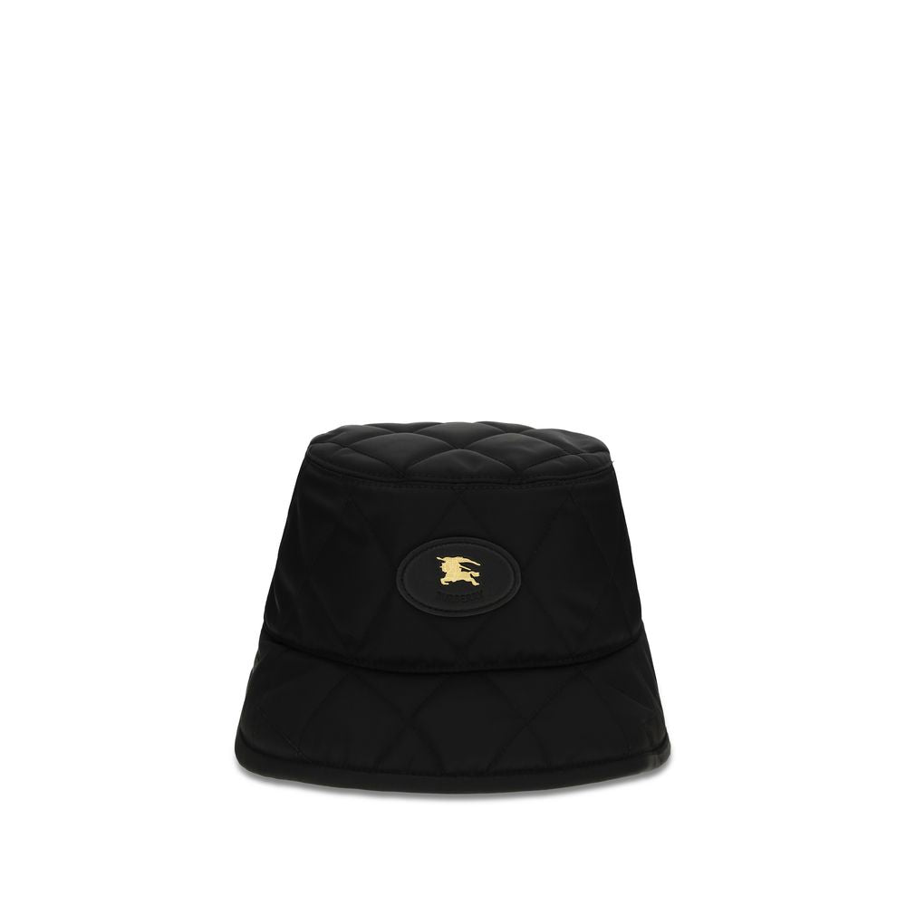 Καπιτονέ Bucket Hat Burberry σε Μαύρο