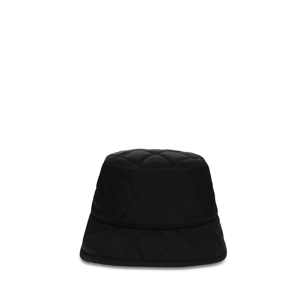 Καπιτονέ Bucket Hat Burberry σε Μαύρο