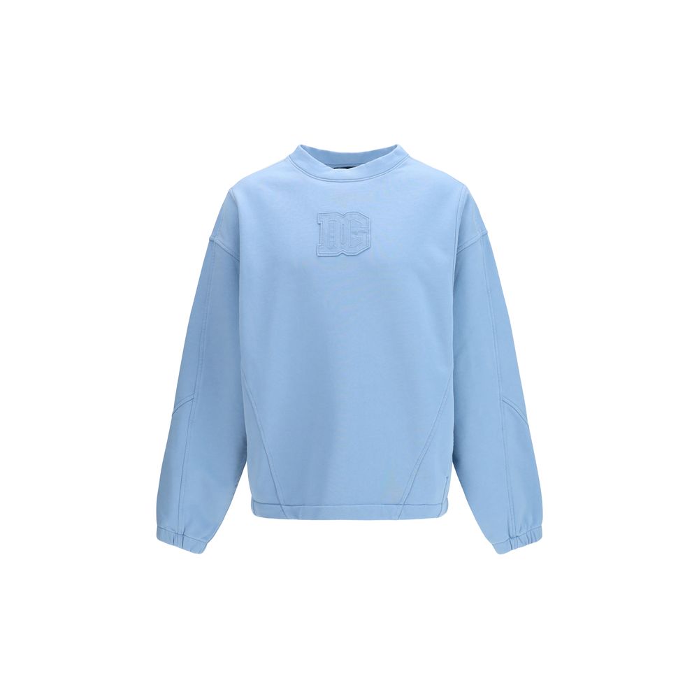 Blue Cotton Sweatshirt mens luxury fashion - Mens Edit