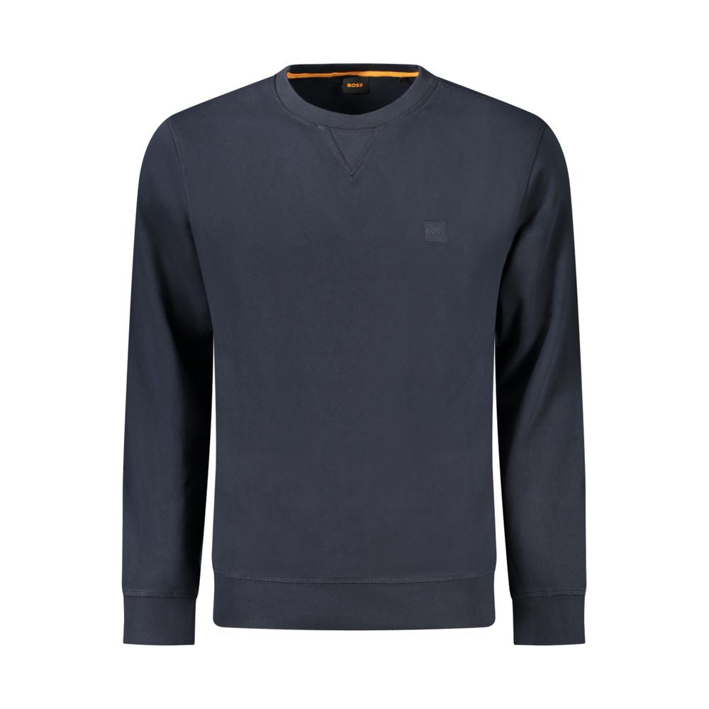 Hugo Boss 100% Cotton Sweatshirt in Blue