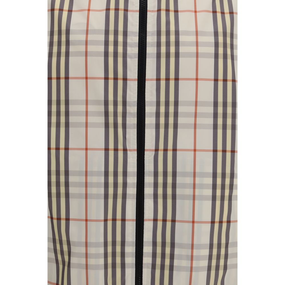 Burberry Reversible Hooded Jacket in Beige