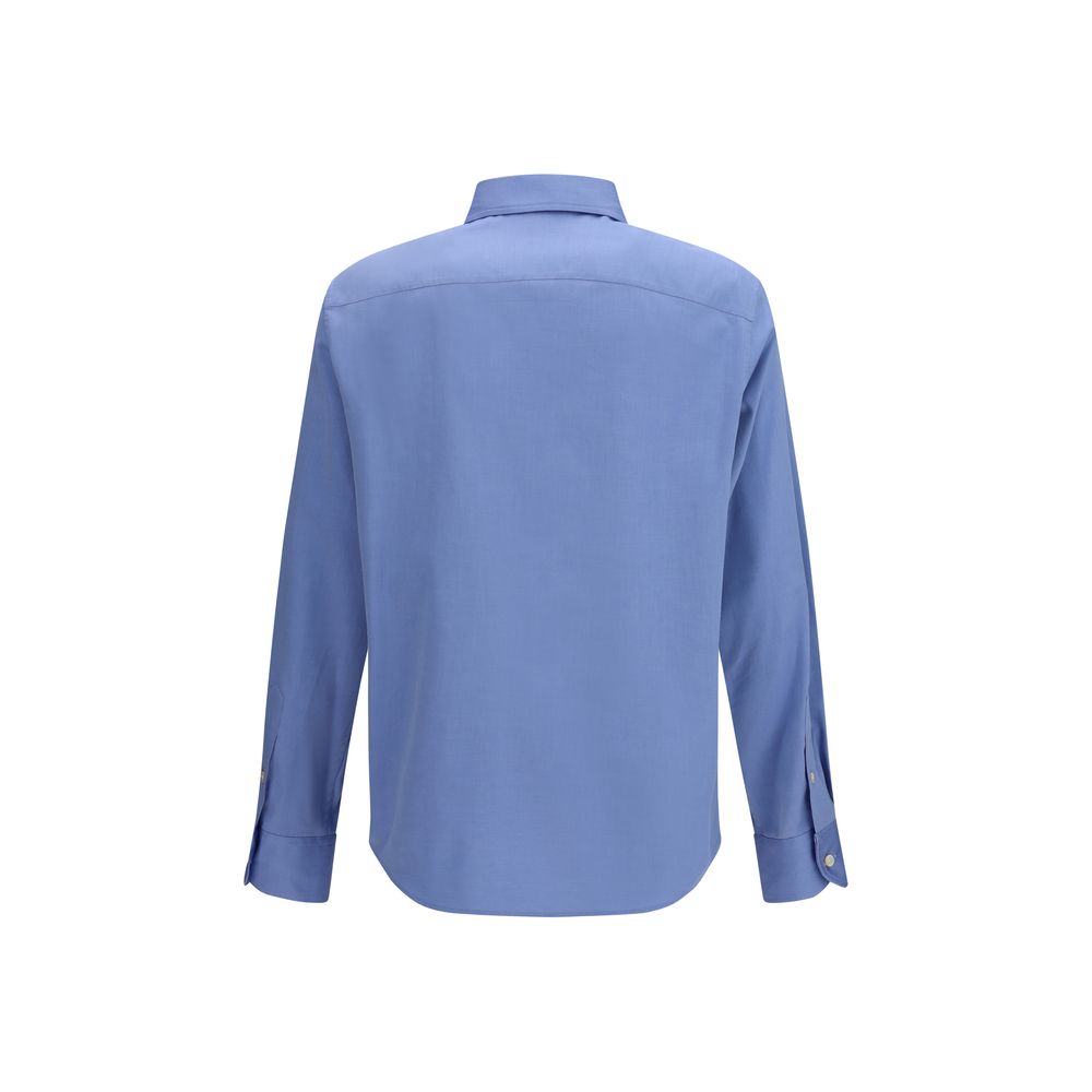 Valentino Oxford Cotton Shirt with Patch Pocket