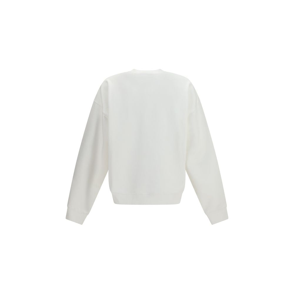 Dsquared² Graphic Cotton Jersey Sweatshirt in White