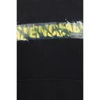 Balenciaga Messy Spray Cotton Fleece Hoodie