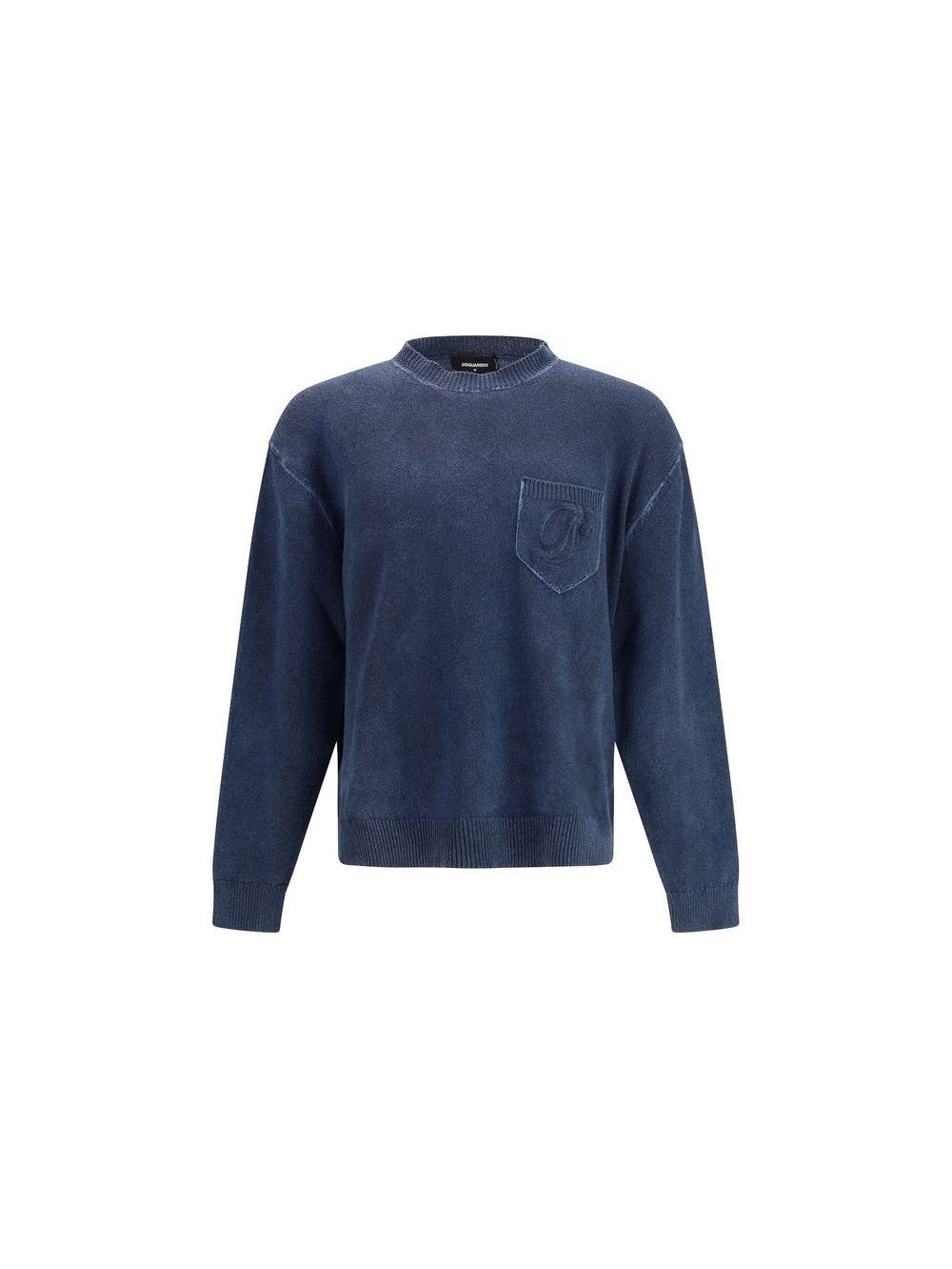 DSQUARED2 Crewneck Sweatshirt PolyesterCottonBlend ChestPocket