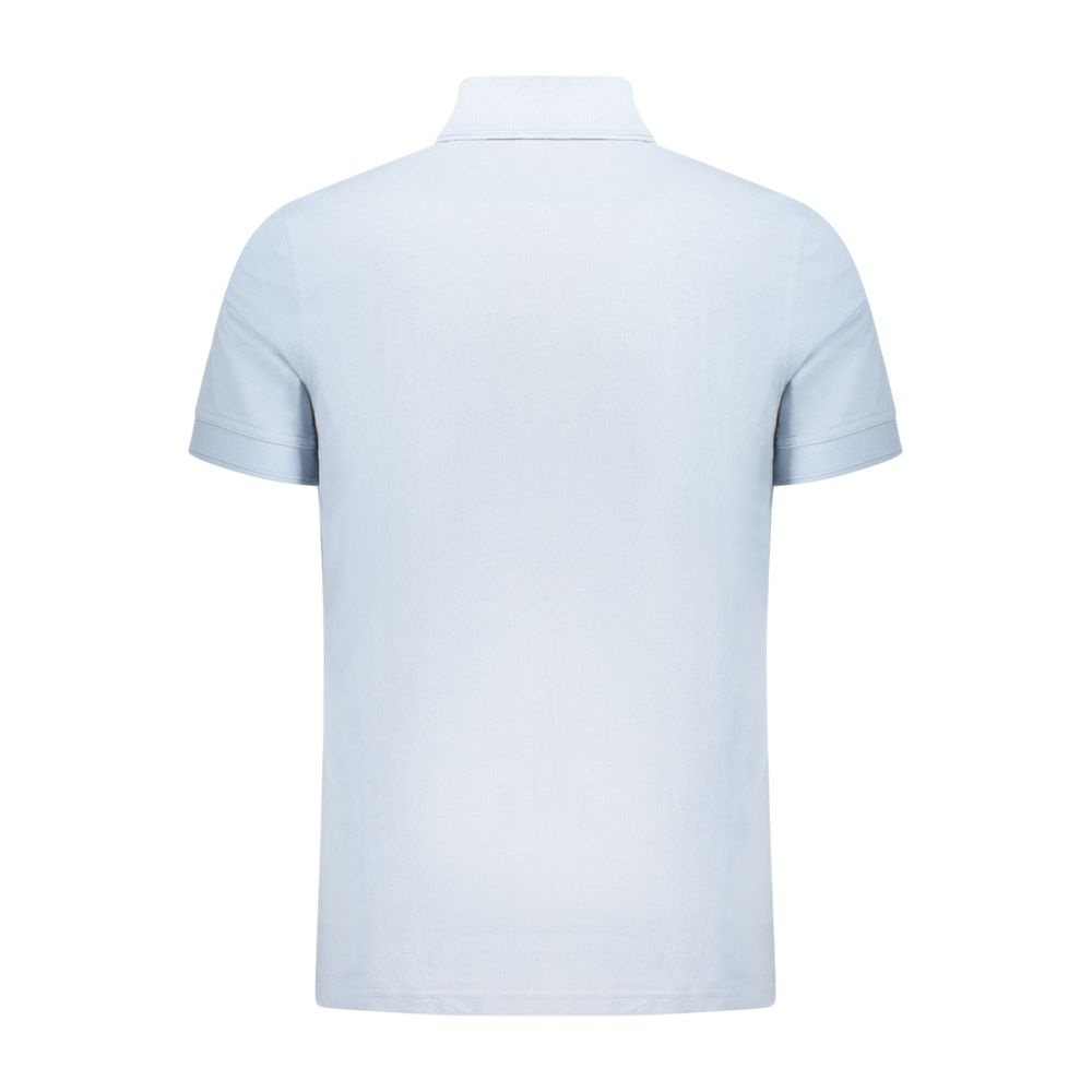 Hugo Boss Βαμβακερό Polo σε Μπλε