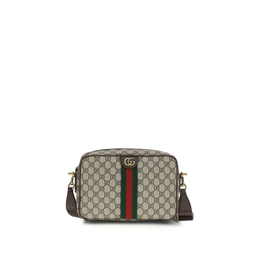 Gucci Shoulder Bag από GG Canvas σε Μπεζ