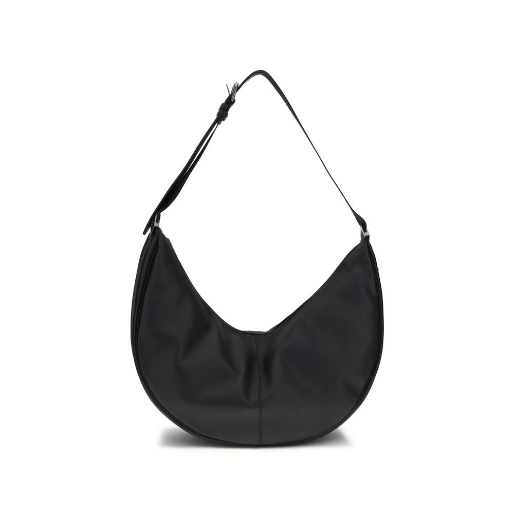 Black Calf Leather Bos Taurus Shoulder Bag mens luxury fashion - Mens Edit