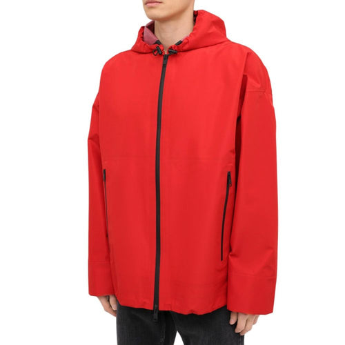 Bottega Veneta Jacket με Κουκούλα από Πολυαμίδιο σε Πολύχρωμο