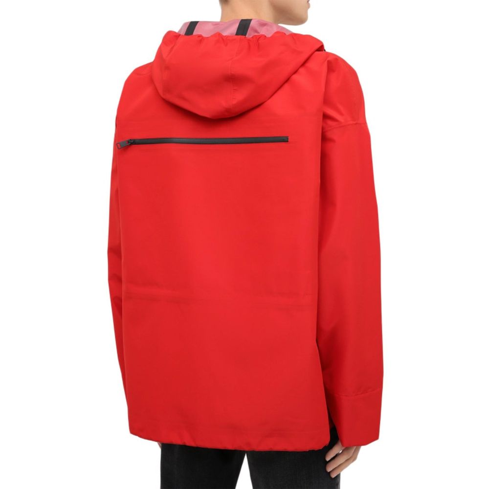 Bottega Veneta Hooded Jacket in Multicolour Polyamide