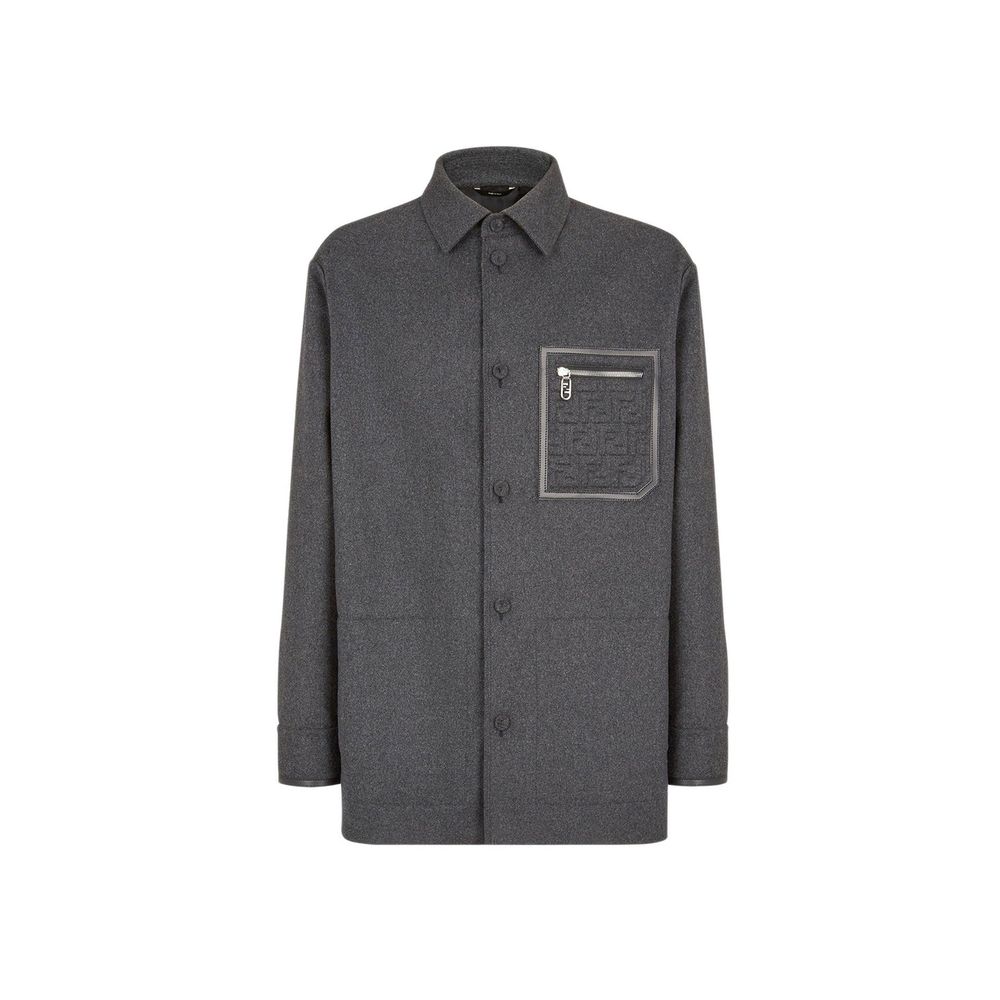 Fendi Jacket από κασμίρ σε Γκρι