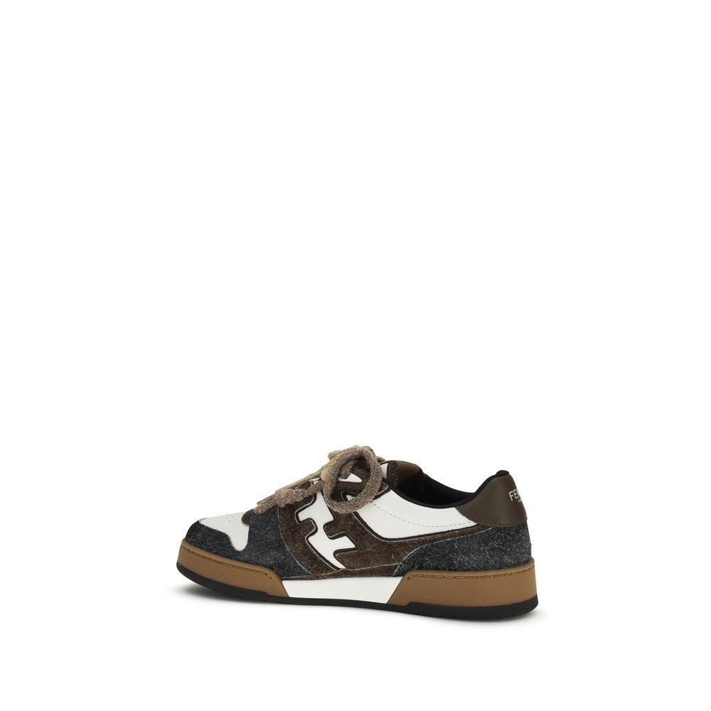 Fendi Sneakers από δέρμα μοσχαριού σε Πολύχρωμο