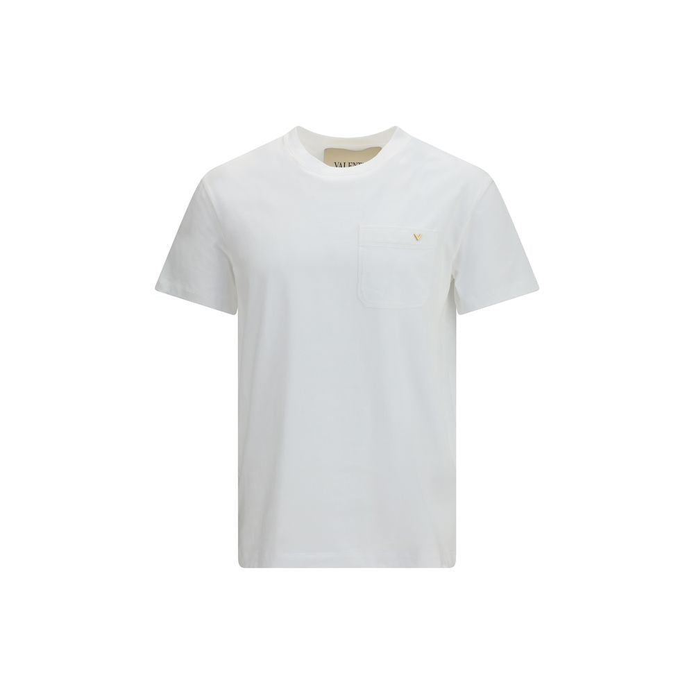 Valentino Cotton T-Shirt in White