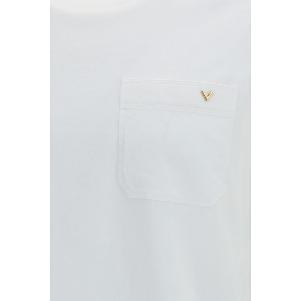 Valentino Cotton T-Shirt in White