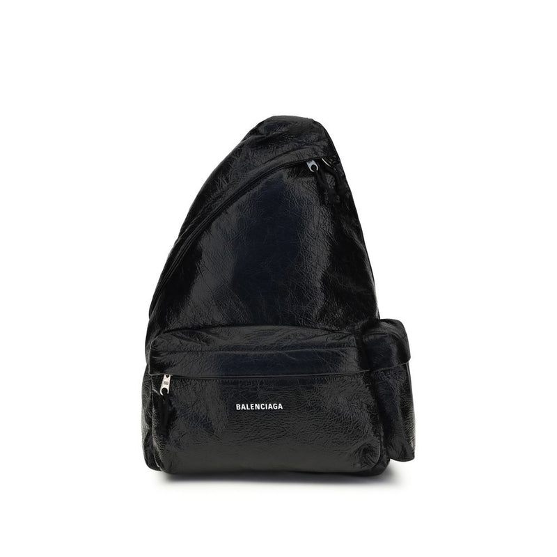 Black Nylon Backpack mens luxury fashion - Mens Edit