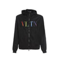 Valentino Hooded Polyamide Shell Jacket