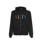 Valentino Hooded Polyamide Shell Jacket