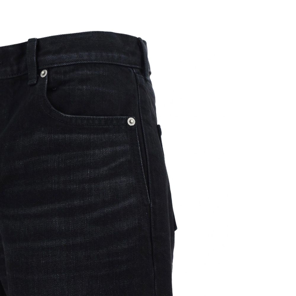 Saint Laurent Jeans από 100% βαμβάκι σε Μαύρο
