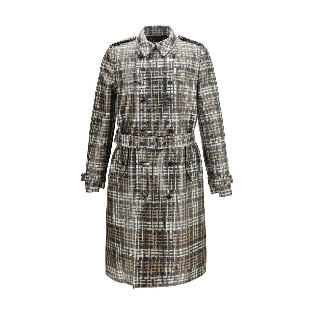 Burberry Trench Coat Διπλής Σειράς Κουμπιών σε Καφέ