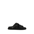 Moschino Flat Calf Leather Sandals